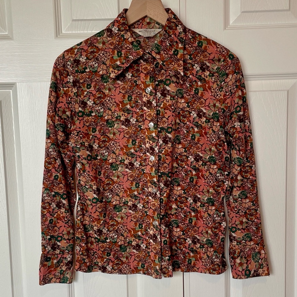 Floral Button-Up Shirt